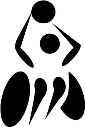 Abstract Soccer Player Icon PNG image with transparent background