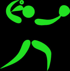 Abstract Softball Pitching Motion PNG image with transparent background