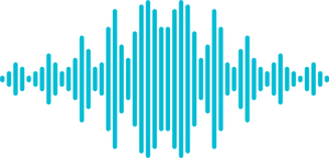 Abstract Soundwave Design PNG Image