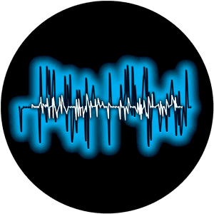 Apollo Design C2-1205 Sound Waves Glass Pattern - Calligraphy, HD Png Download PNG