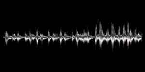 Abstract Soundwave Visualization PNG image with transparent background