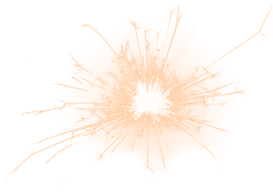 Bullet Spark Png - Transparent Background Sparks Png PNG with transparent background