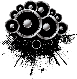 Transparent Car Speaker Clipart - Transparent Speaker Background, HD Png Download PNG with transparent background