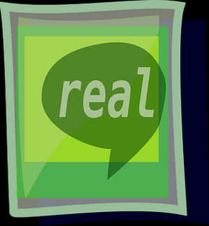 Abstract Speech Bubble Artwork PNG with transparent background