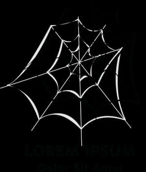 Abstract Spider Web Design PNG image with transparent background