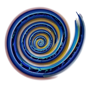 Abstract Spiral Artwork PNG Image