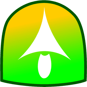 Abstract Star Trek Insignia PNG image with transparent background