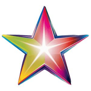 Abstract Star Vector Art PNG cuo5 PNG