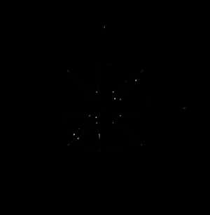 Abstract Starlight Design PNG image with transparent background