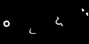 Abstract Stethoscope Parts Black Background PNG