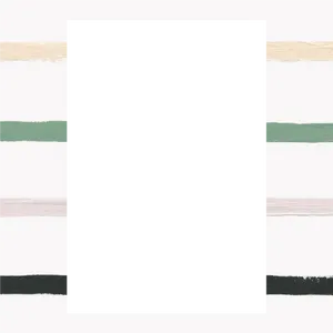 Abstract Striped Border Design PNG Image