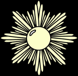 Abstract Sunburst Graphic PNG