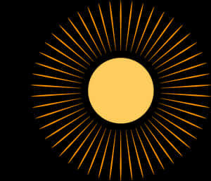 Abstract Sunburst Graphic PNG image with transparent background