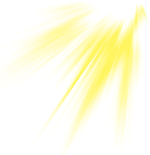 Abstract Sunburst Yellow Design PNG image with transparent background