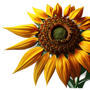 Abstract Sunflower Art PNG 74 PNG image with transparent background