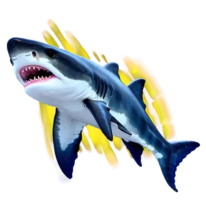 Abstract Tiger Shark Artwork Png Fcb PNG Image