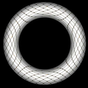 Abstract Torus3 D Render PNG image with transparent background