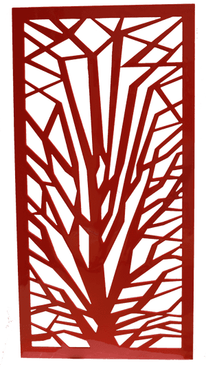 Red Outdoor Wall Art, HD Png Download PNG with transparent background