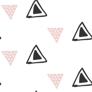 Triangle Stitching Transparent Fill Image - Triangle PNG