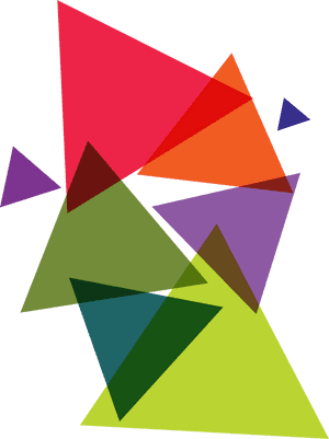Logo Color Colorful Transprent - Vector Triangle Png PNG