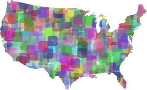 United States Geometric Design - Nurse Practitioner Salary 2019, HD Png Download PNG with transparent background