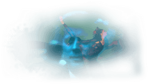 Abstract Underwater Scene PNG with transparent background