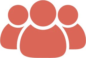Abstract User Group Icon PNG Image