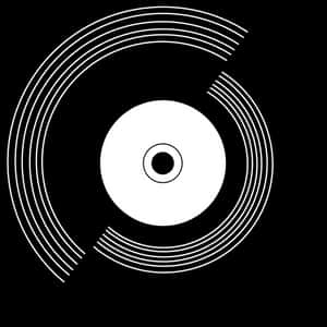 Black And White Record, HD Png Download PNG
