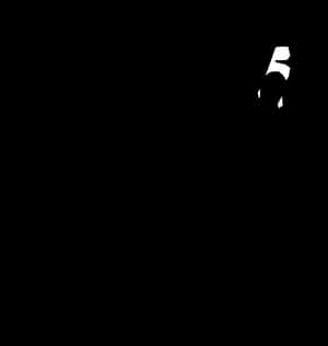 Abstract Volleyball Player Silhouette PNG image with transparent background