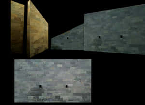 Abstract Wall Corners Texture PNG