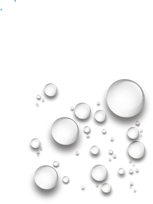 Abstract Water Dropson Black Background PNG Image