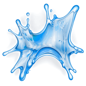 Abstract Water Splash PNG vml8 PNG image with transparent background