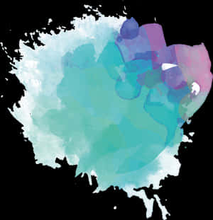 Abstract Watercolor Splash Background PNG image with transparent background