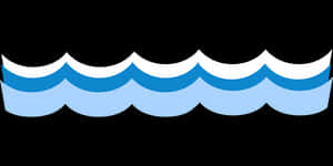 Abstract Wave Pattern PNG with transparent background