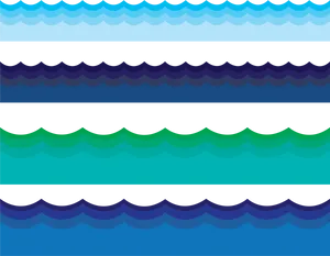 Abstract Wave Patterns PNG Image