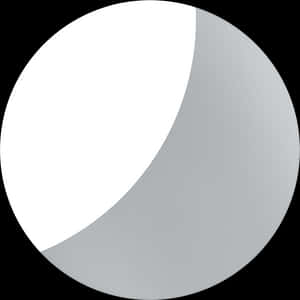 Abstract White Gray Circle Gradient PNG
