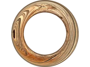 Abstract Wooden Ring Texture PNG Image