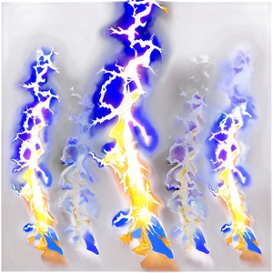 Abstract Yellow Lightning Png Uar PNG Image