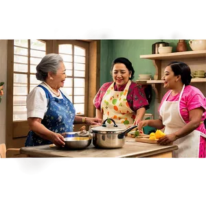 Abuela's Kitchen Scene Png 35 PNG Image