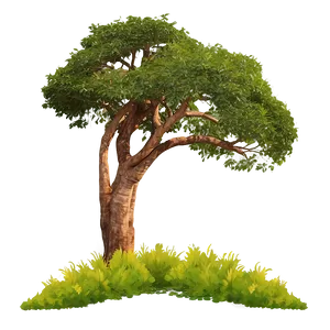 Acacia Tree Safari Background Png Vvl75 PNG Image