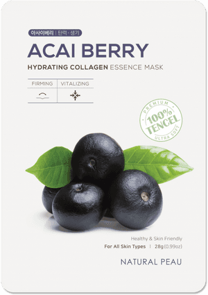 Acai Berry Hydrating Collagen Essence Mask - Acai Berry, HD Png Download PNG image with transparent background