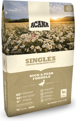 Acana Singles Duck And Pear, HD Png Download PNG image with transparent background