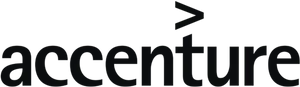 Accenture Logo Gray Background PNG Image