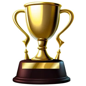 Achievement Cartoon Trophy Png Fku74 PNG Image