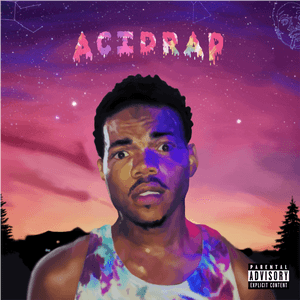 Acid Rap Album Cover Art PNG image with transparent background