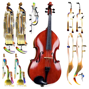 Acoustic Double Bass Png Jxk19 PNG Image