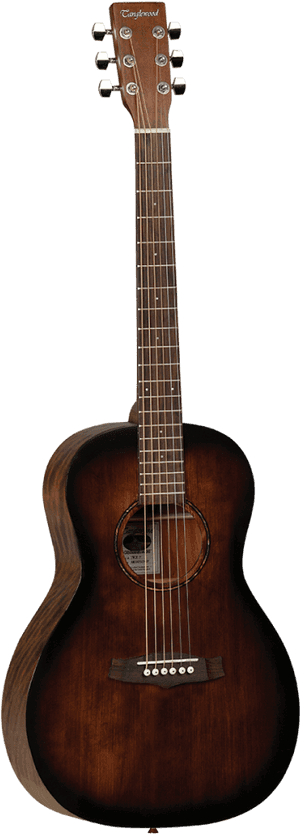 Acoustic Guitar Elegant Design PNG