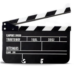Action Movie Clapperboard Png 05232024 PNG Image