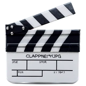 Action Movie Clapperboard Png 36 PNG Image