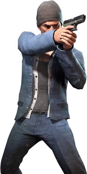 The Gun, The Guy Who Shot At The Man, Pubg - Pubg Png, Transparent Png PNG image with transparent background